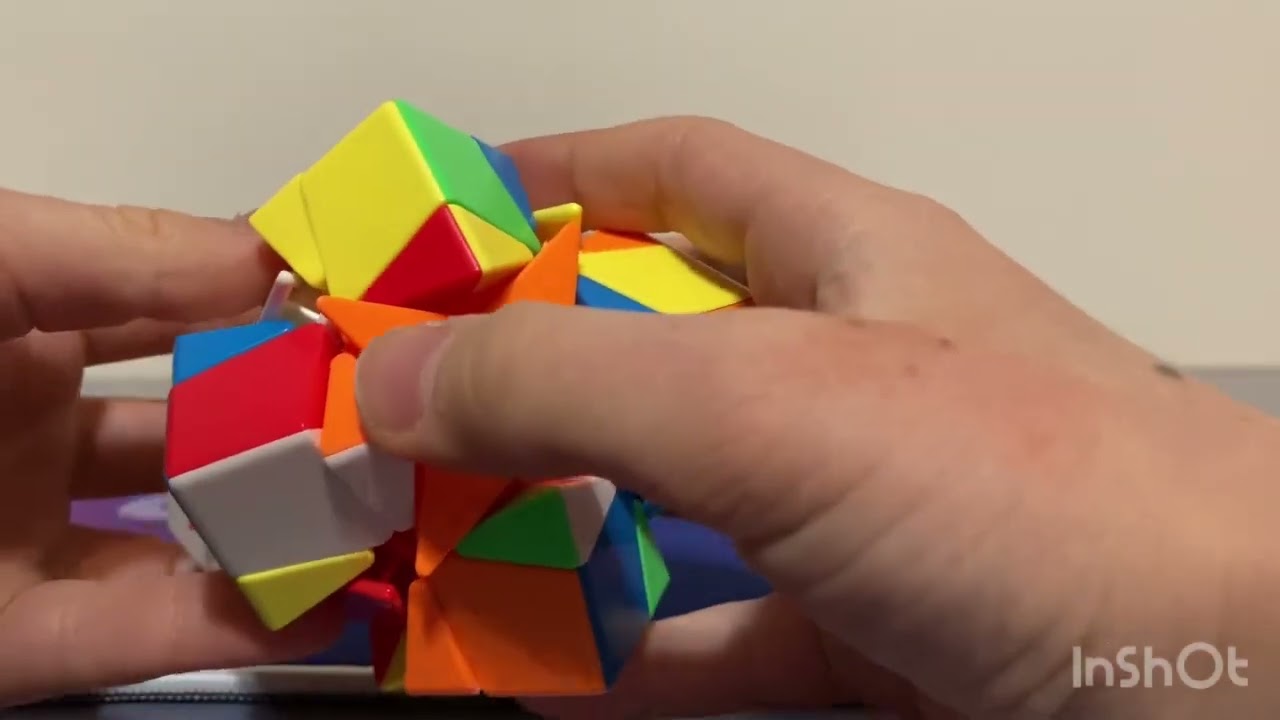 How to solve a Polaris cube ( skewb/ piraminx mod )