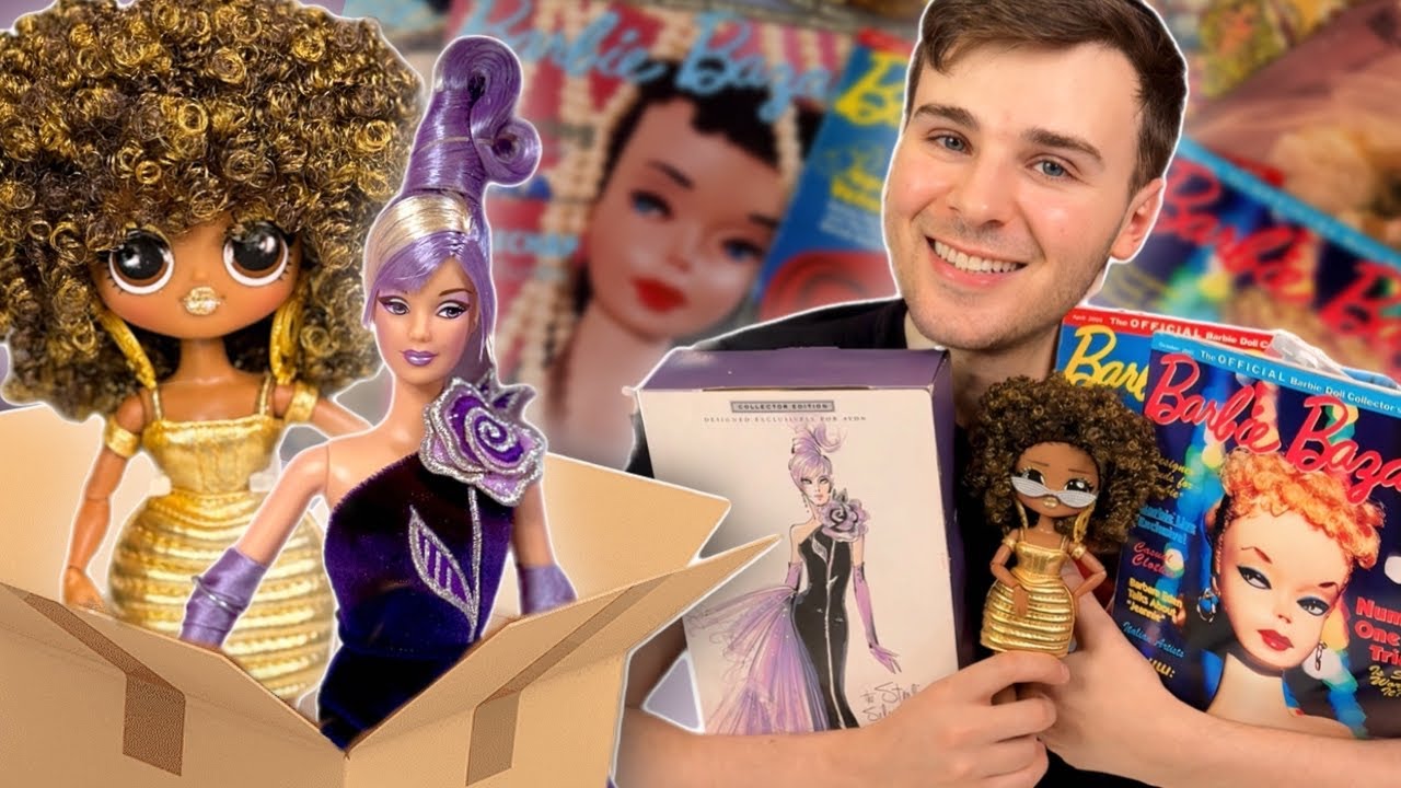 Doll Mail! LOL OMG Surprise, Barbie Bob Mackie, Barbie Bazaar Magazine Haul! Vintage Paper Dolls