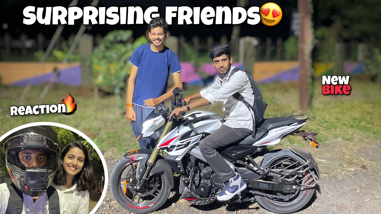 Friends Reaction on my New NS400z | Power in Sports Mode | Bajaj Pulsar NS400z ug with Quickshifter