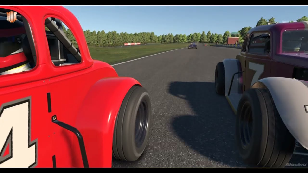 HDR Legends Ameriikan kierue Cup Virginia Race 2 iRacing