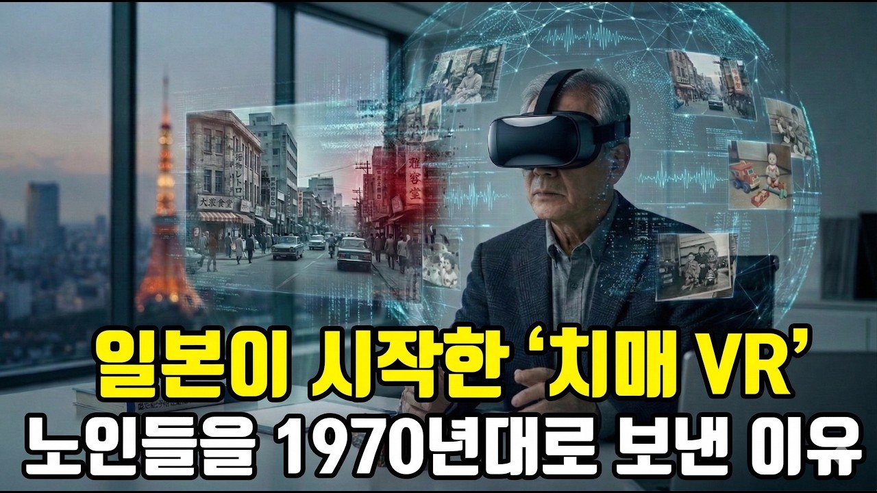 VR 쓰고 옛 동네 걸었더니 치매가 예방된다? 일본의 놀라운 실험