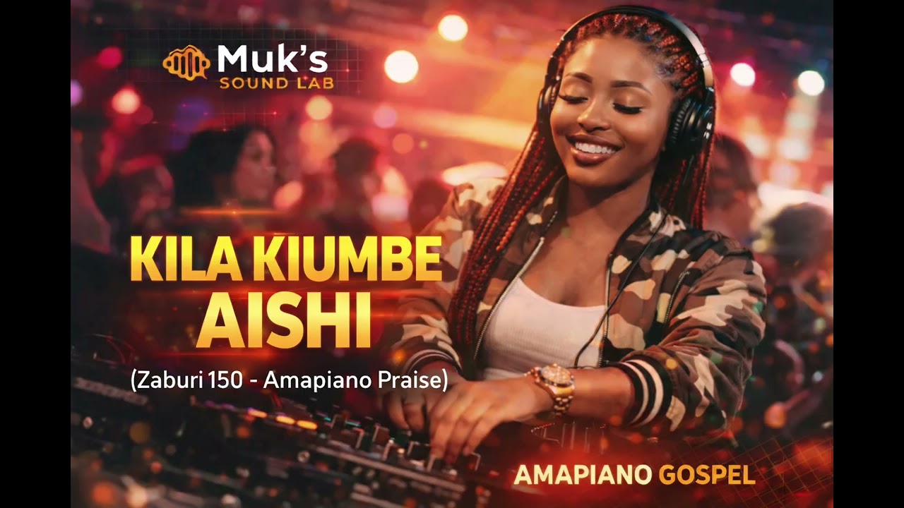 KILA KIUMBE AISHI 🔥 Amapiano Gospel Praise | Zaburi 150 – Swahili Worship Dance