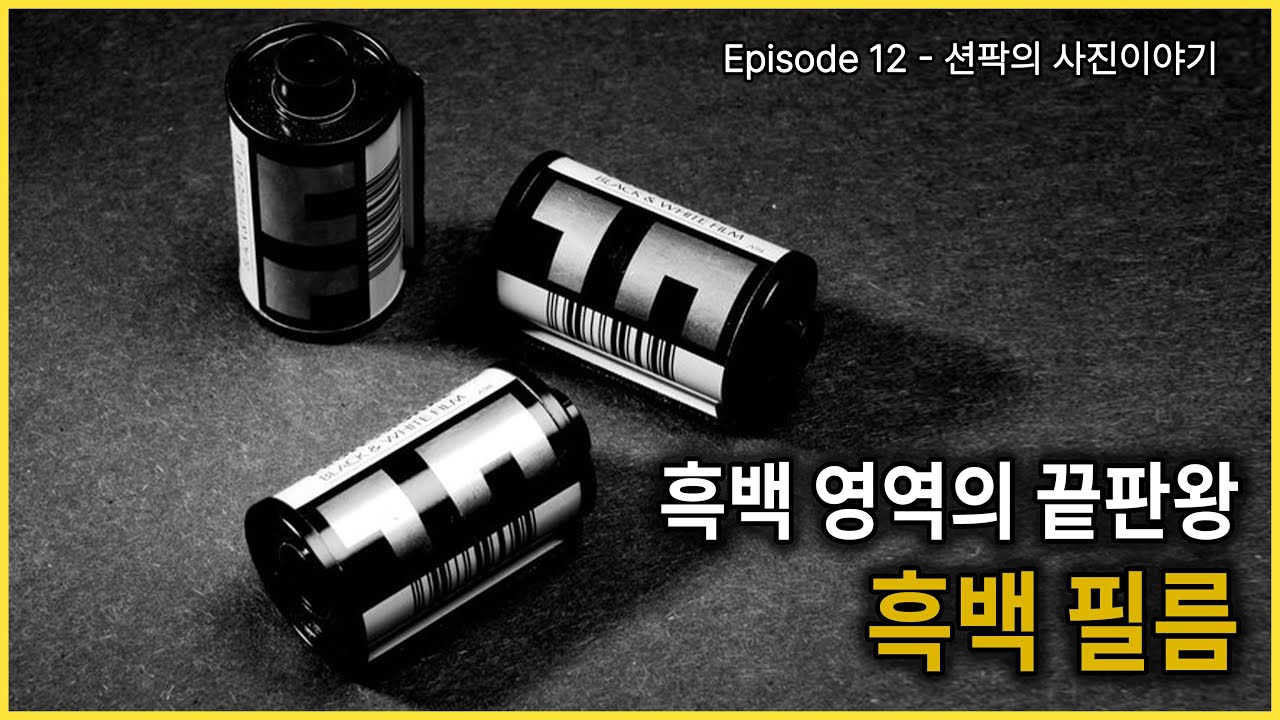 션팍의 사진이야기 (12) 흑백영역의 끝판왕 흑백필름