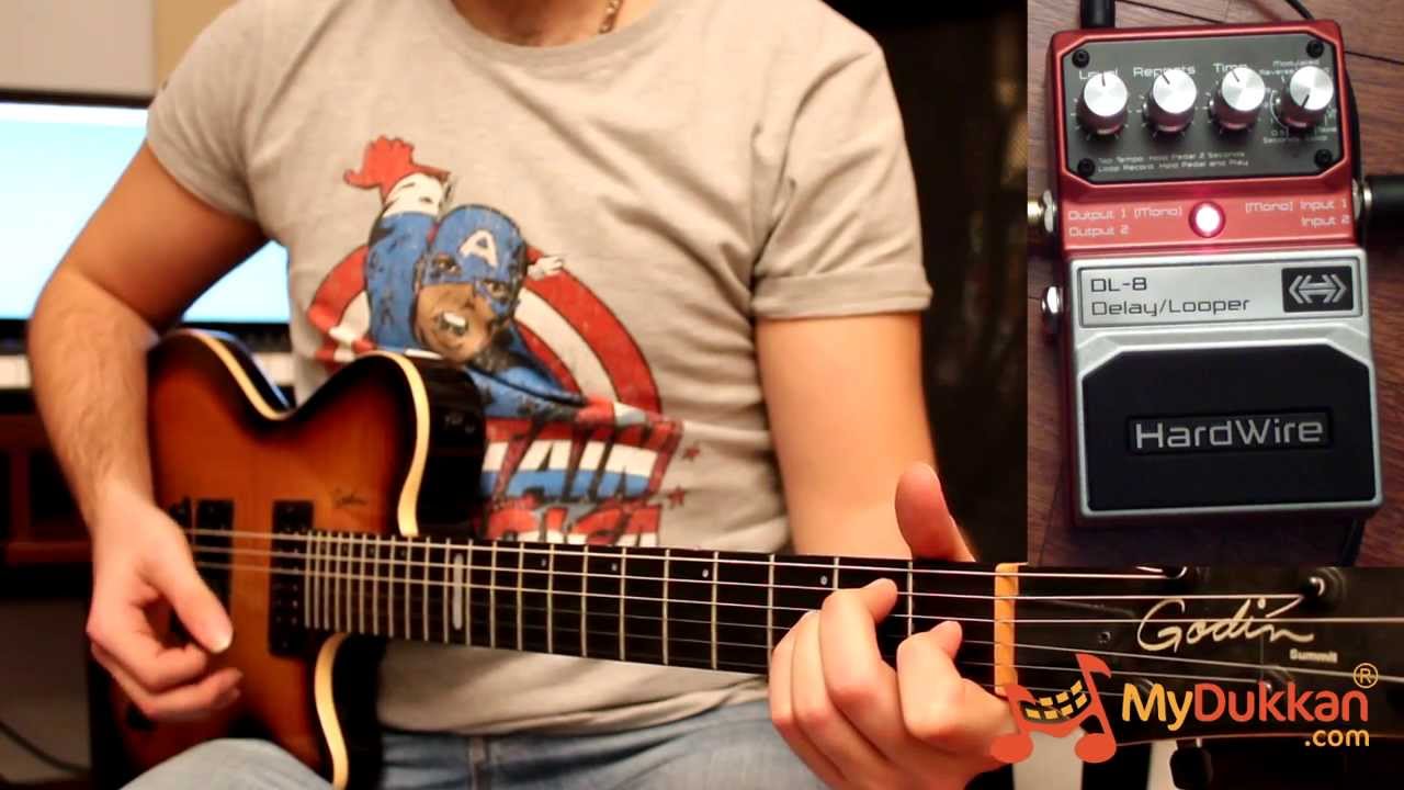 DigiTech HardWire DL-8 - Delay/Looper pedalı İncelemesi (Hızlı Video)