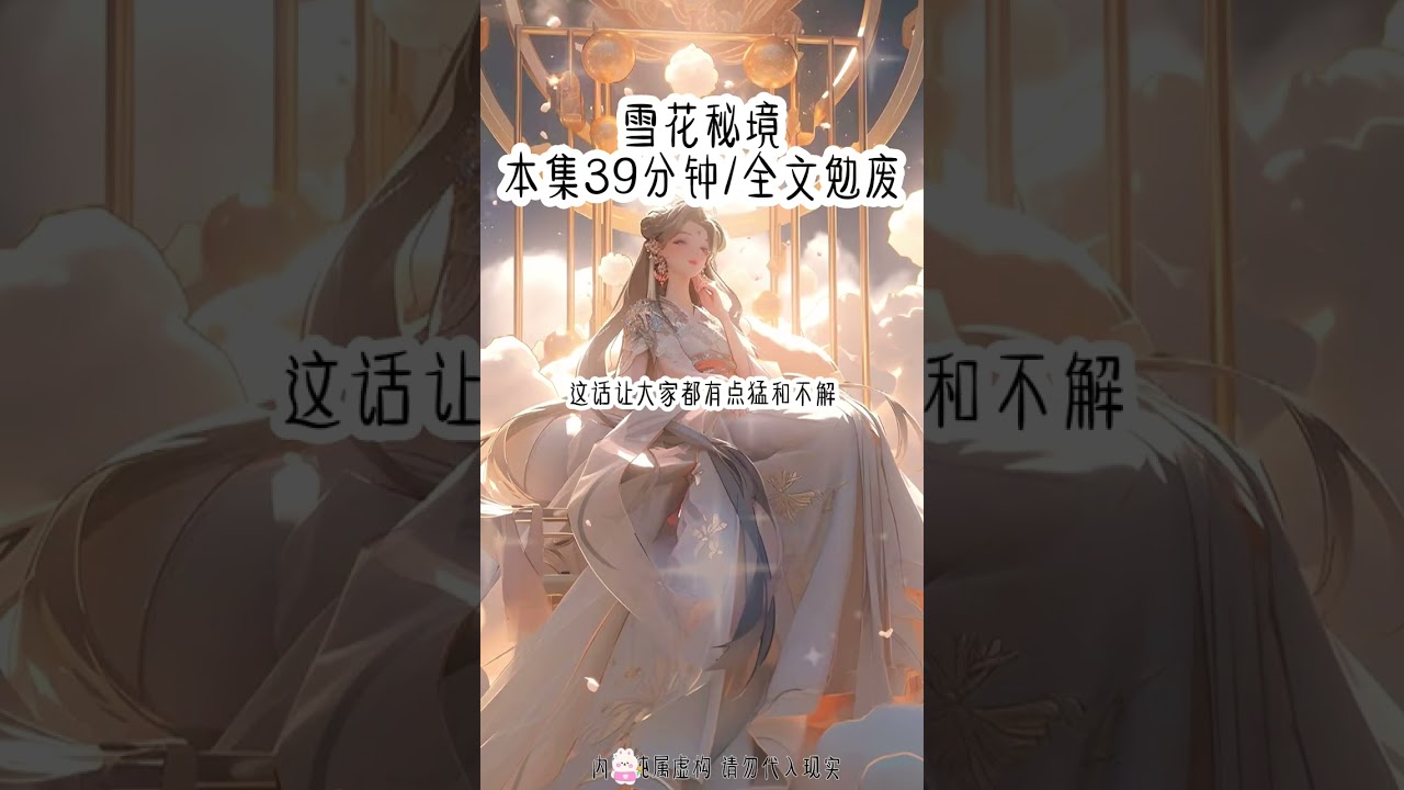 雪花秘境｜#炒鸡好看小说 #好文分享 #看完不后悔系列 #女生爱看
