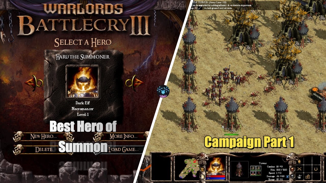 Warlords Battlecry III | Necromancer + Dark Elf | Campaign Part 1