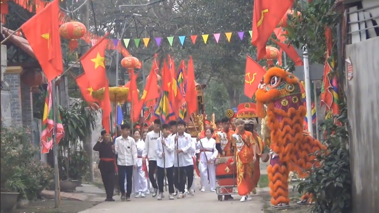 Hội làng thôn Tiên Mai 12-1-2026 (Âm Lịch)