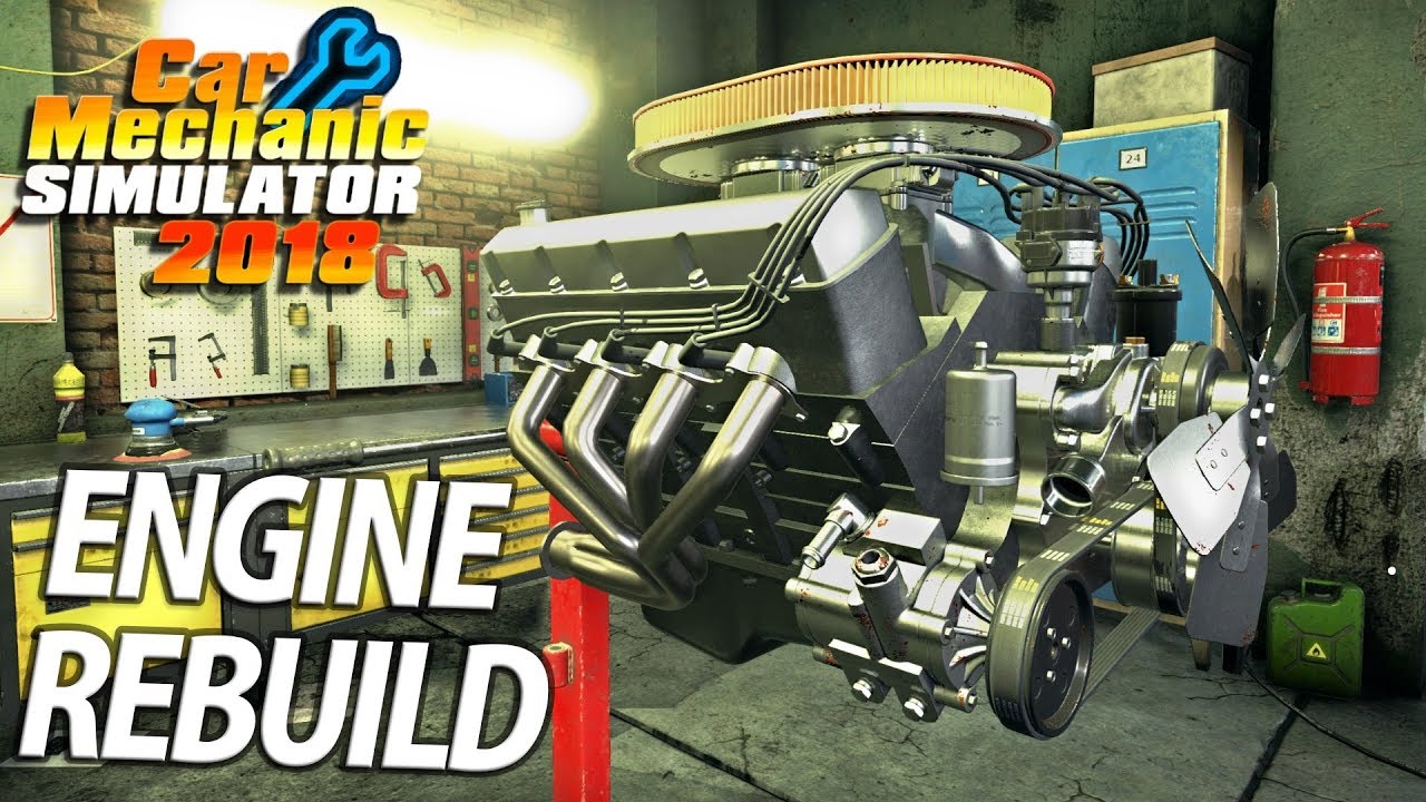 ENGINE REBUILD | BARN FIND RESTORATION | Car Mechanic Simulator 2018