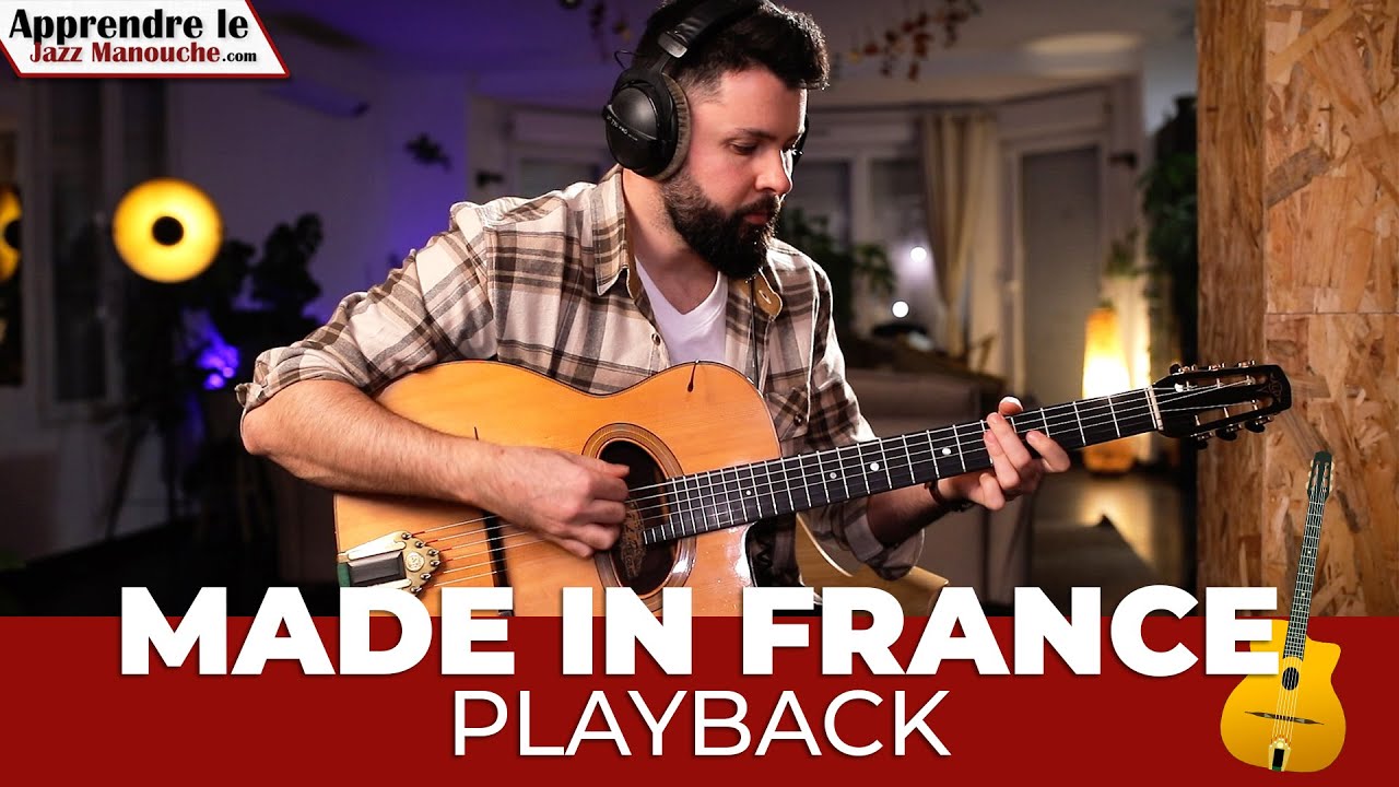 Playback Made in France (Bireli Lagrène) | Playback jazz manouche Gypsy jazz backing track