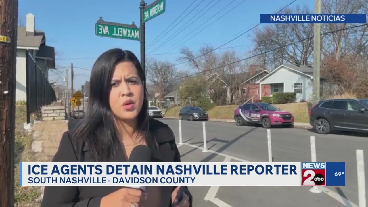 ICE agents detain Nashville reporter
