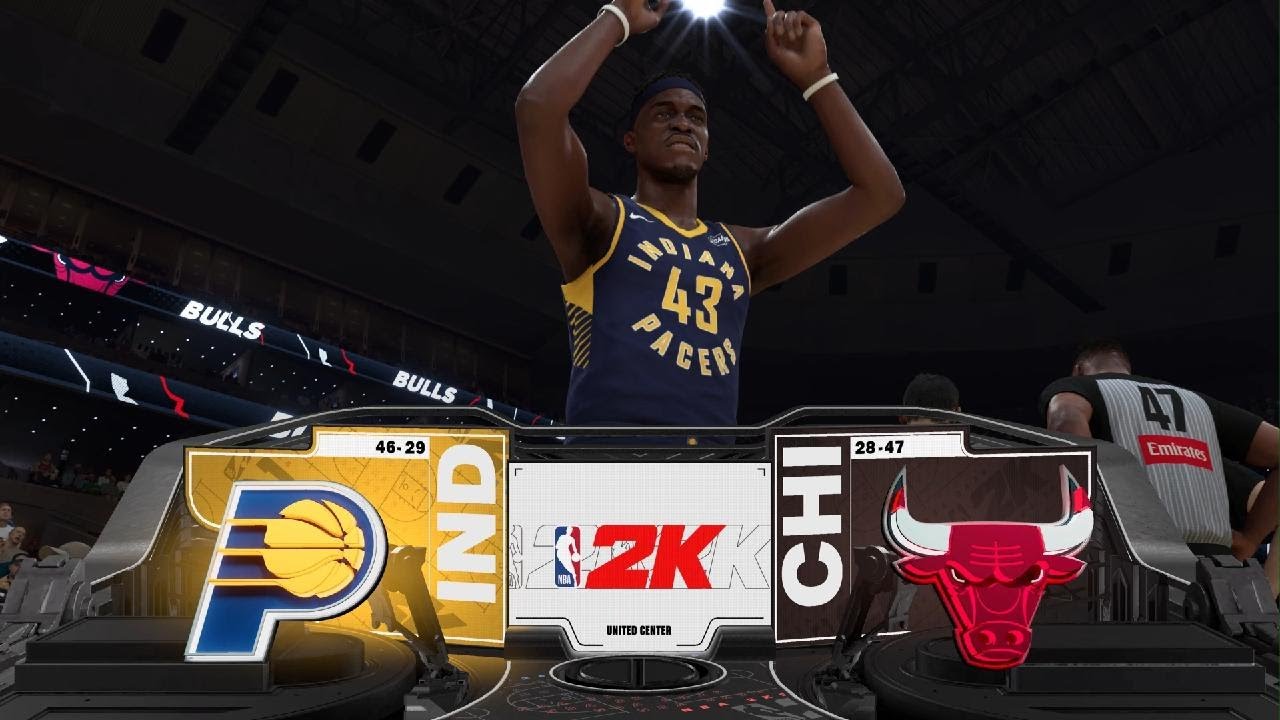 NBA 2K26 - Pacers at Bulls - PS5 gameplay