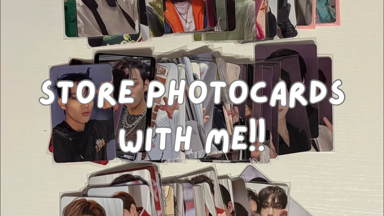 Store Photocards With Me!!! (Ateez, P1h, Skz, Bts) 