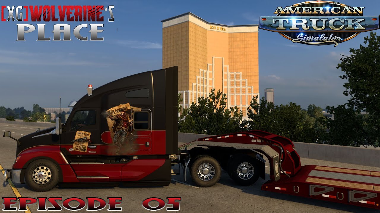 American Truck Simulator Exploring Louisiana Episode 05. Houma to Shreveport