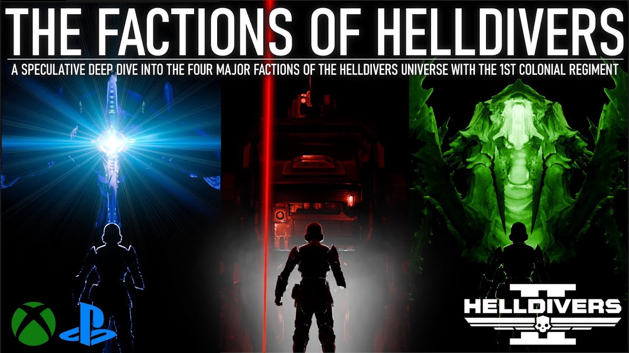 Helldivers 4 Major Factions | Helldivers 2 [Super Cut]