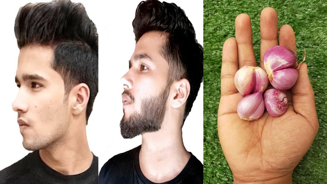 How to Grow Beard Faster Naturally at Home in 7 days with Onion | Beard Growth Oil | 100% Guaranteed