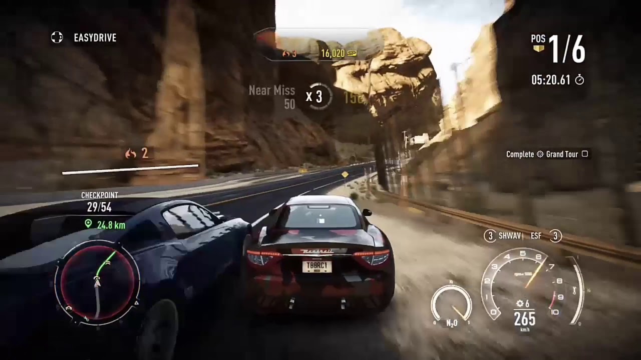 Need for speed rivals busted , fully upgraded Maserati GT Stradale