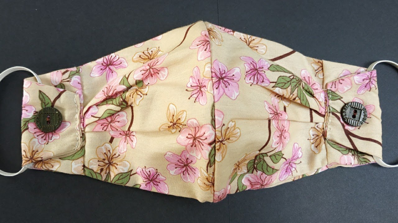 No sewing Machine Face Mask DIY | Cara Membuat Masker Kain Tanpa menggunakan Mesin Jahit