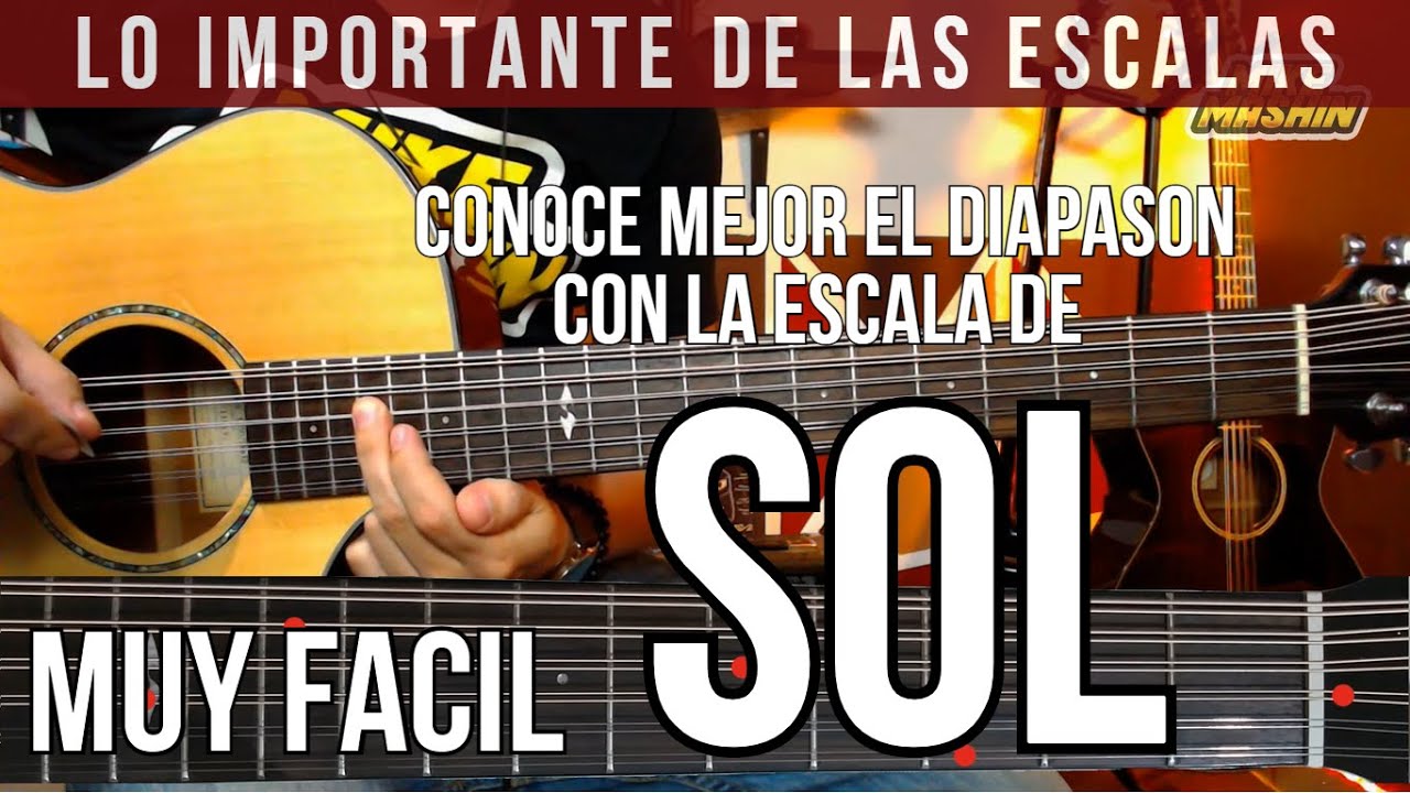 #5 Escala Sol (G) - Conoce mejor el diapasón - Requinto Campirano