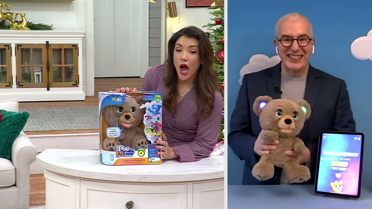 Poe the Story Creating and Telling Animated Bear on QVC