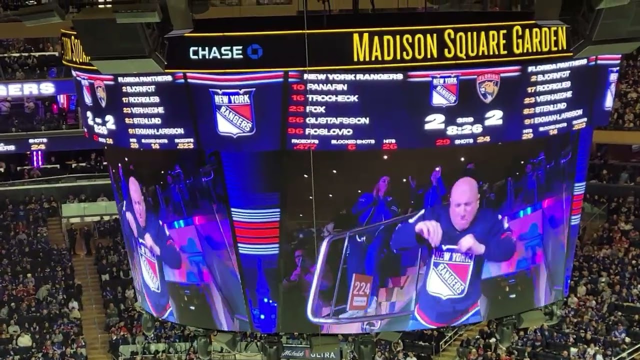 New York Rangers Game Atmosphere