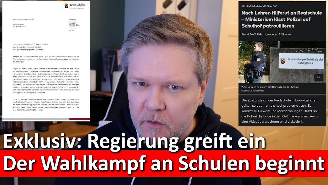 Einmischung per Minister-Brief? Exklusiv, was Lehrer in Rheinland-Pfalz jetzt tun sollen