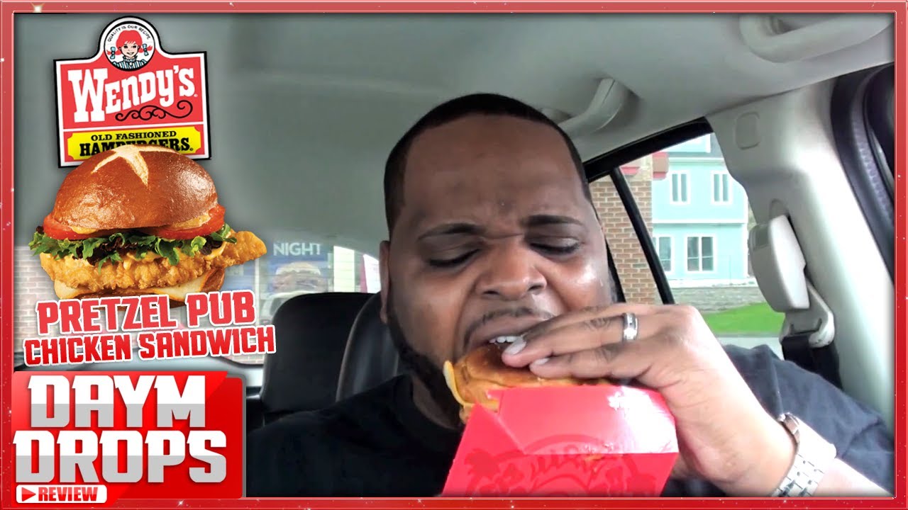 Wendy's Pretzel Pub Chicken Sandwich