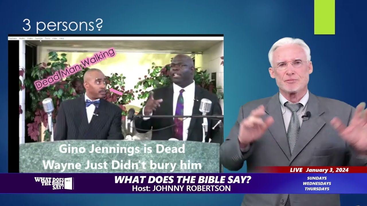 Oneness Apostolic Pentecostals T D Jakes & Gino Jennings Jesus Crisis Johnny Robertson