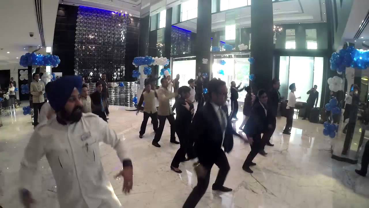 Flash Mob at Radisson Blu Hotel New Delhi Paschim Vihar.