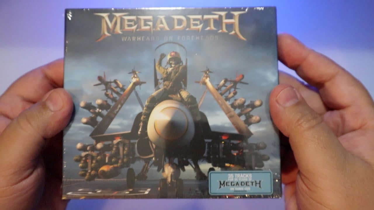 Megadeth - Warheads on Foreheads / UNBOXING 3 CD BOXSET