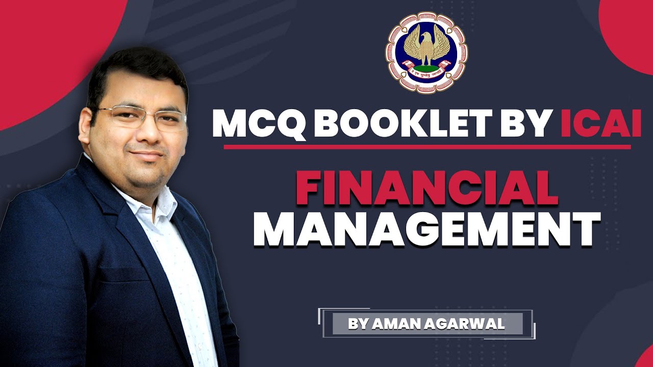 ICAI FM MCQ Booklet Explained 📘 | Must do questions | CA Inter🤔