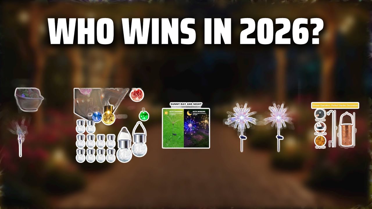 The Top 5 Best Firework Solar Lights in 2026 - Must Watch Before Buying!