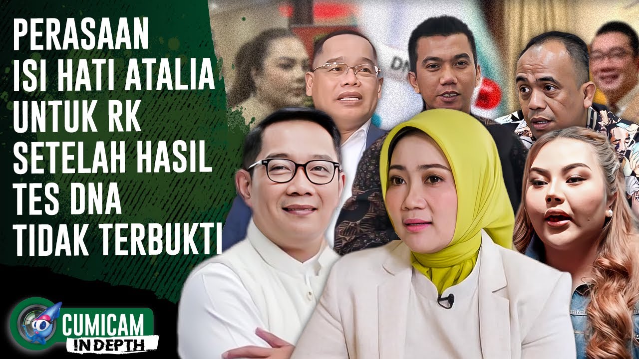 Ungkapan Cinta Atalia Untuk RK Setelah Hasil Tes DNA Tidak Cocok Dengan Anak Lisa | INDEPTH