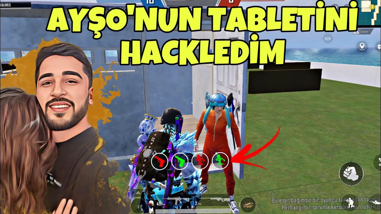 BU HİLE AYŞO'NUN TABLETİNİ HACKLİYOR, CİHAZINI BOZUYOR! GELMİŞ GEÇMİŞ EN İYİ HİLE! -PUBG MOBİLE