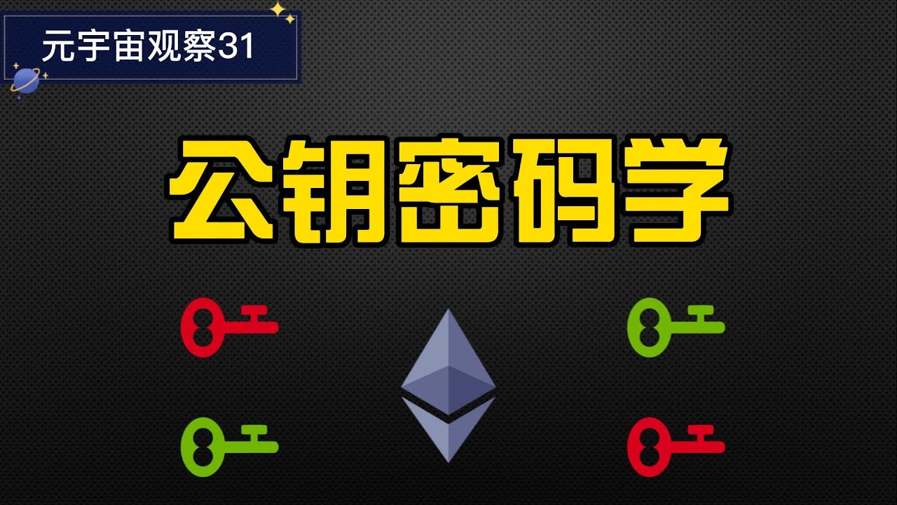 元宇宙观察31：公钥密码学（Public-Key Cryptography）