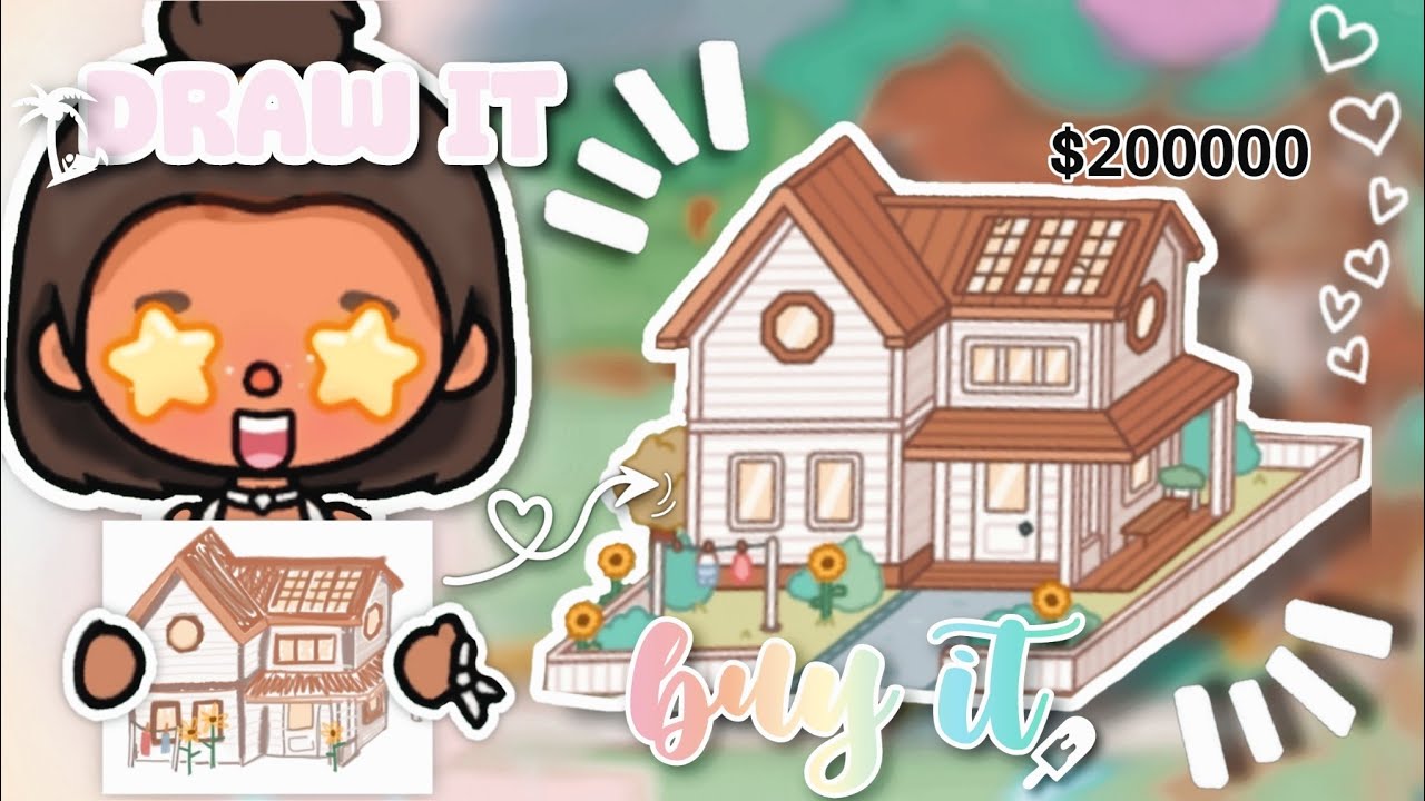 🌟WHATEVER YOU DRAW I'LL BUY IT!!!!💰//tocaboca roleplay🎀//voiced🔊