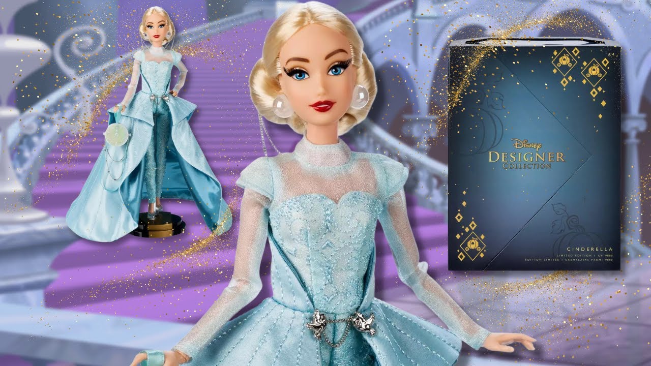 ✨UNBOXING✨ NEW Disney Designer Ultimate Princess Celebration Cinderella Doll Review!