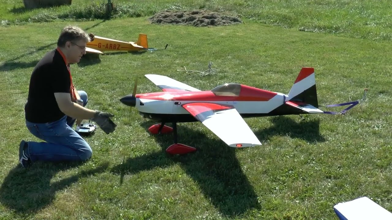 Edge 540 maiden flight and crash