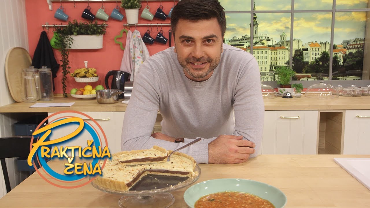 Praktična žena - Miki Damnjanović: 1. Paradajz čorba 2. Čokoladni tart bez šećera i brašna