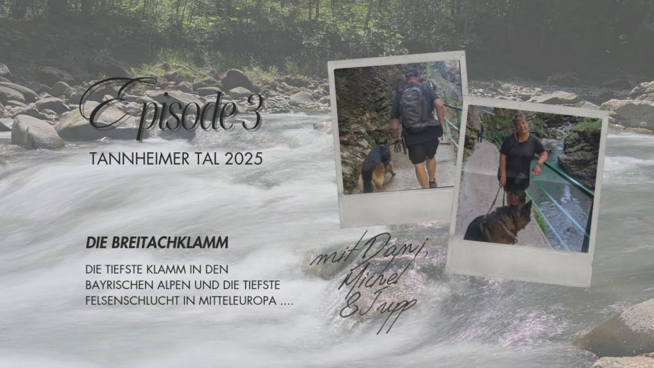 Mit Hund durch die Breitachklamm 🐾