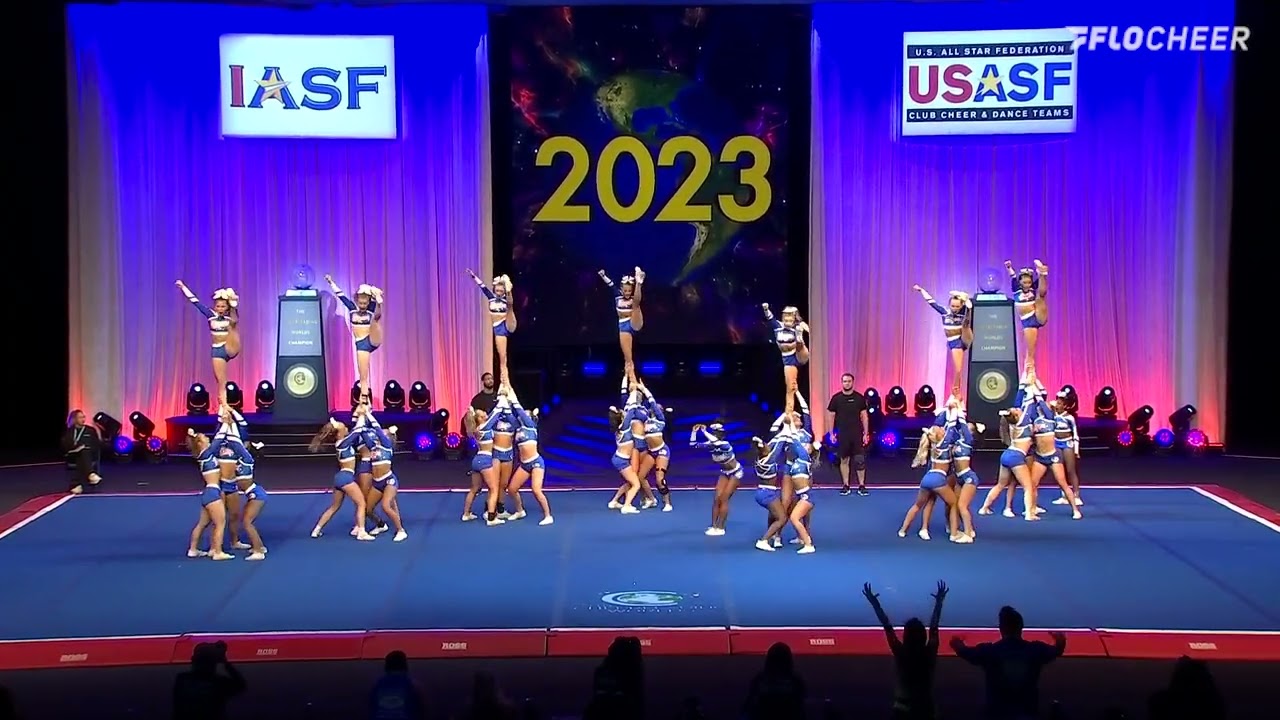 The Stingray Allstars Peach -Finals [2023 The Cheerleading Worlds] WITH SOUND