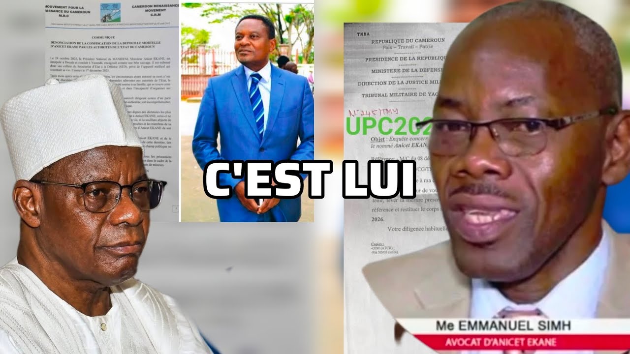 Rétrocession du corps d'Anicet Ekane, Maître Simb verse tout dehors 