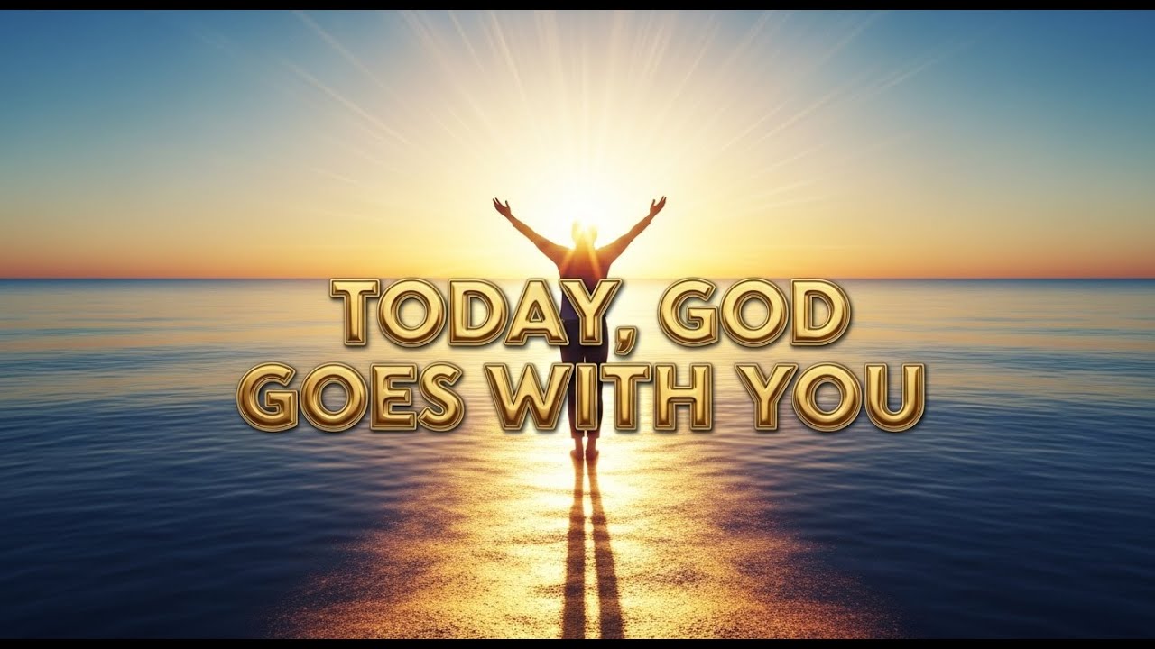 God Goes Before You Today | Prophetic Word for Peace, Favor & Overflow.