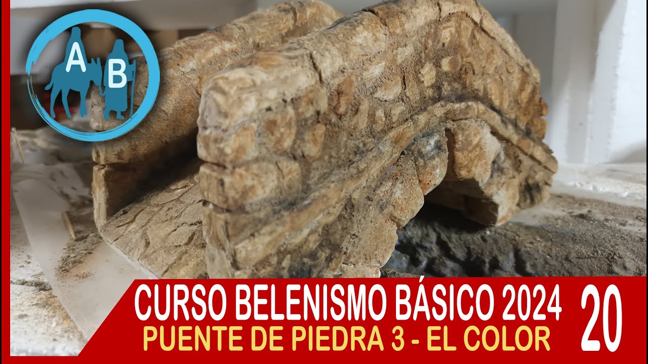 🔴 LECCIÓN 20 CURSO TALLER BELENISMO 2024 - PUENTE DE PIEDRA 2, El color