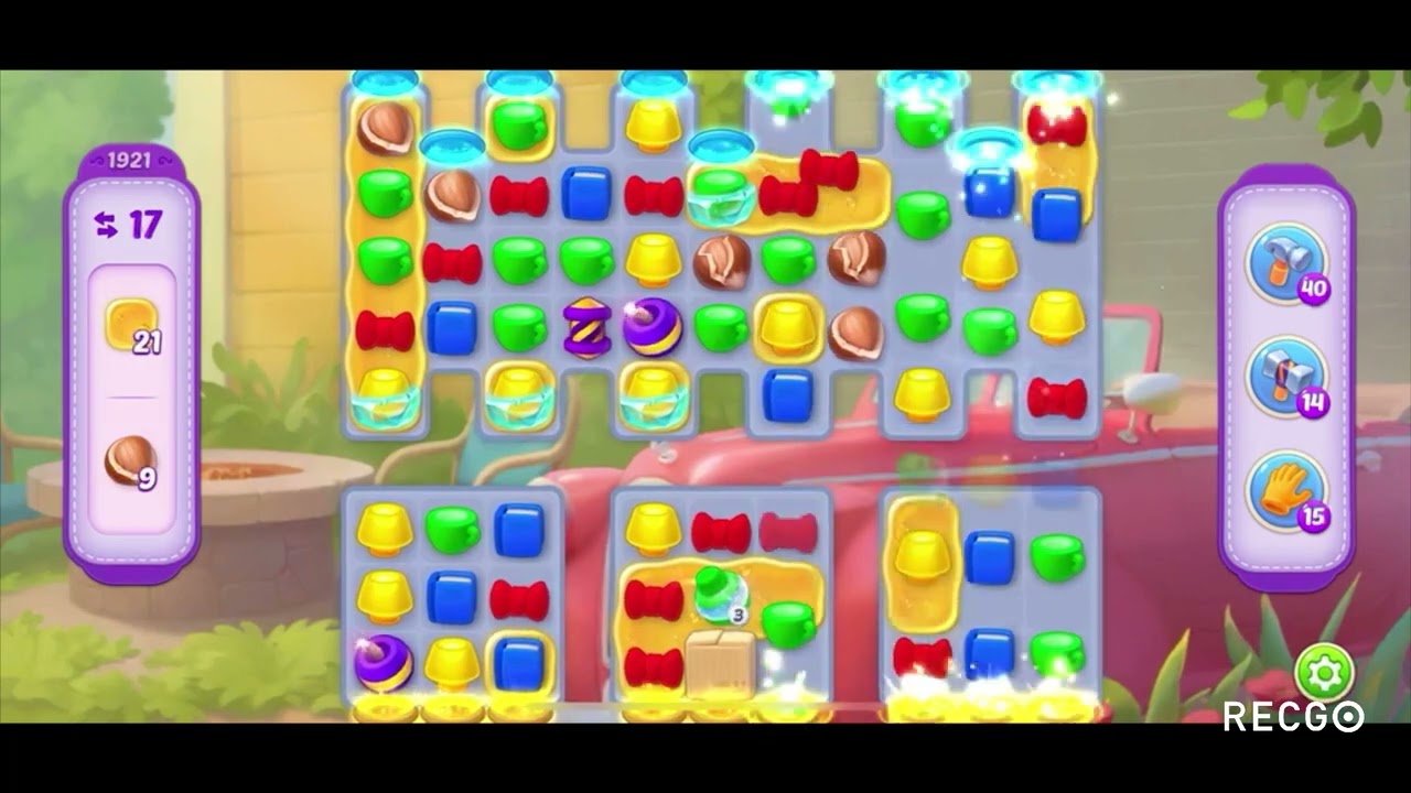 Homescapes Level 1921 (no boosters)