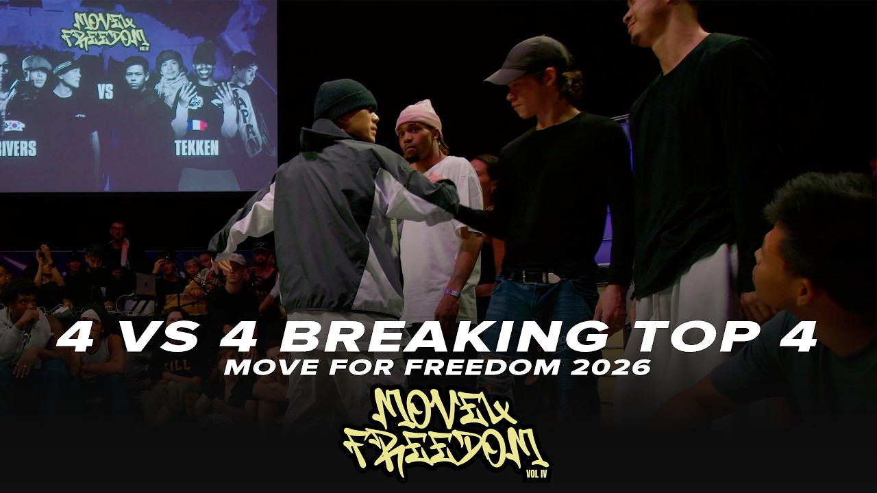 Rivers Crew vs Tekken Crew | TOP 4 4VS4 BREAKING | Move For Freedom 2026