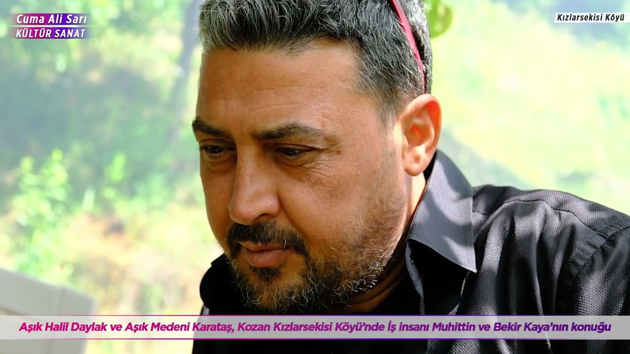 Aşık Medeni Karataş ve Aşık Halil Daylak'tan elveda deyişmesi... Kozan Kızlarsekisi Köyü