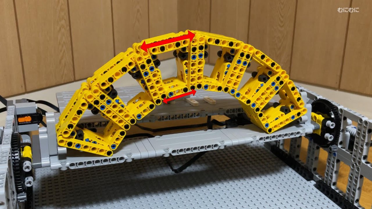 【LEGO】アーチ式石橋を作って渡る