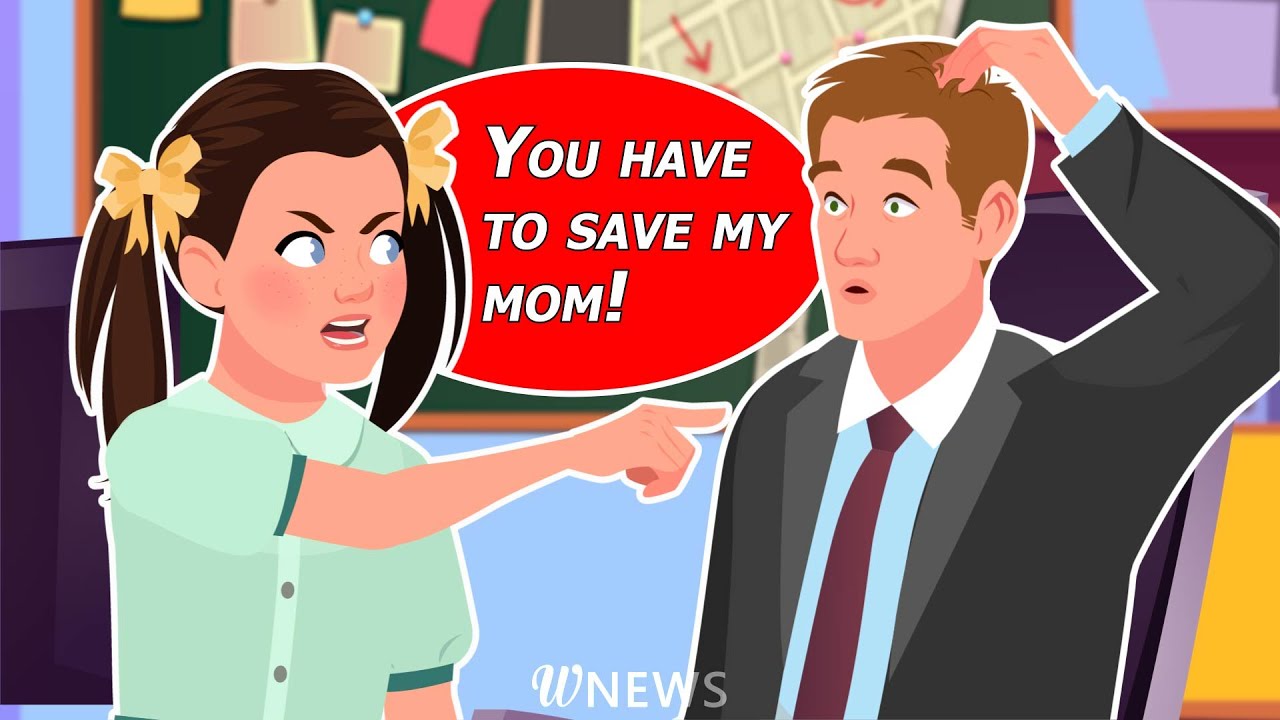 The girl begged the detective to find her mom and handed him some bills she herself had drawn