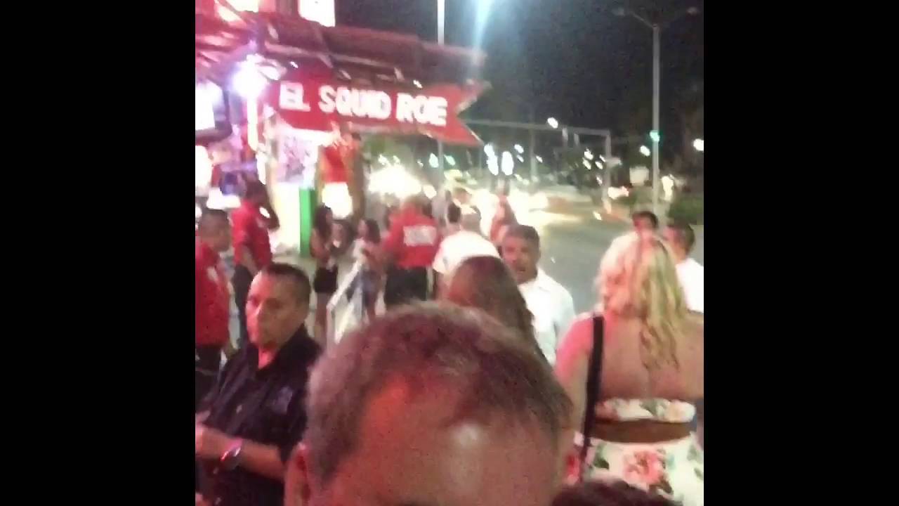 The party @ Squid Roe @ Cabo San Lucas Spring Break Everyday!  Must See in Cabo