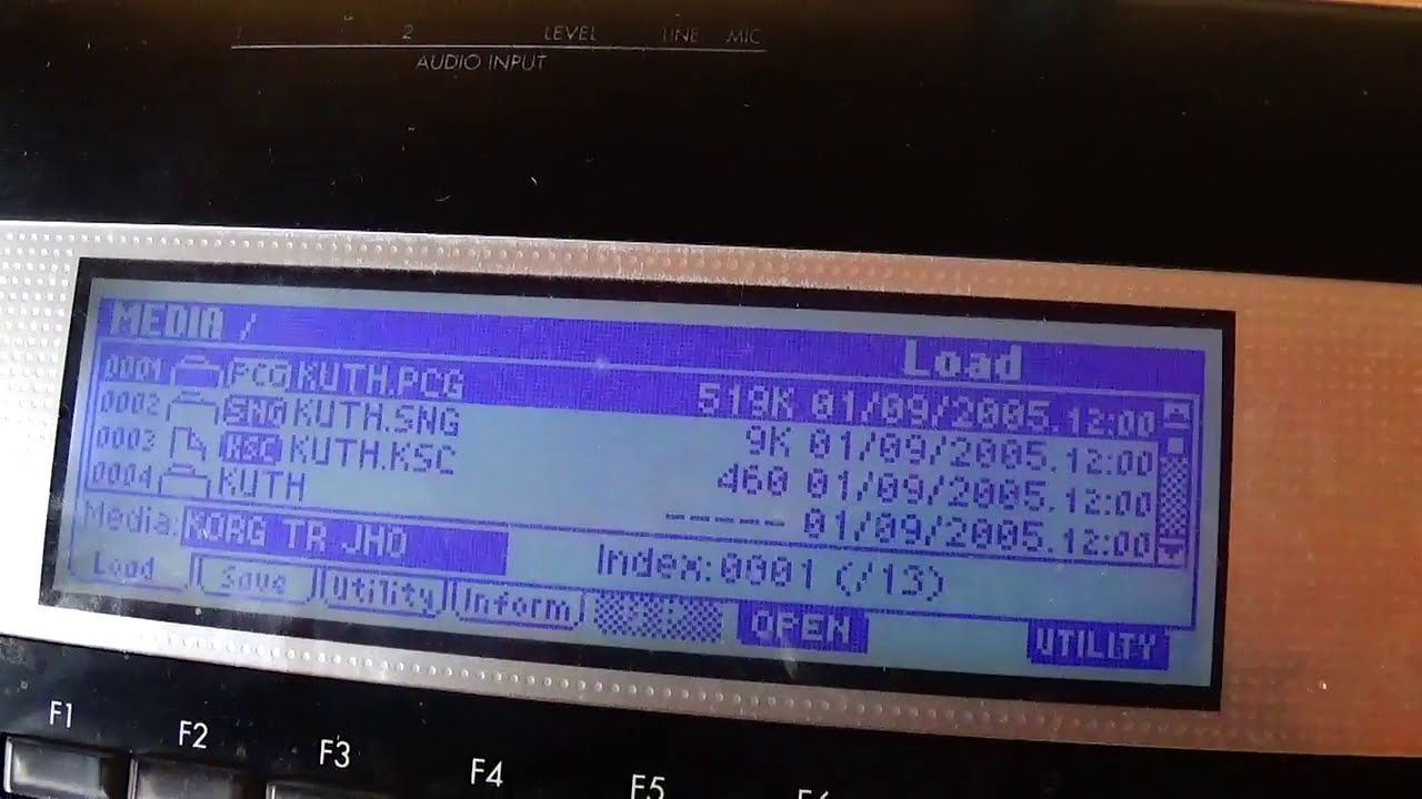 COMO CARGAR SAMPLES A  korg TR